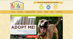 Desktop Screenshot of helpinganimals.org